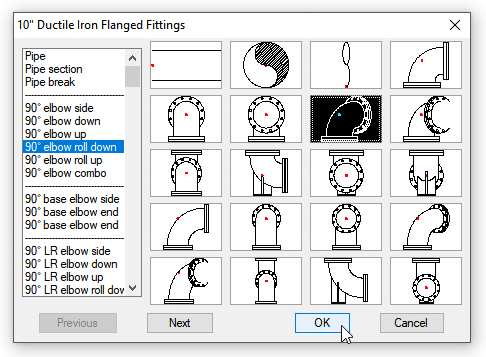 Piping Symbols Library v1.2 for AutoCAD and AutoCAD LT